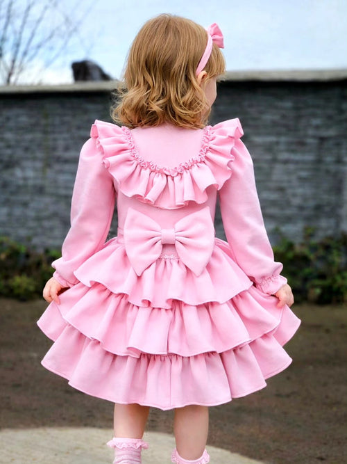 Kabátik s volánikmi na sukni